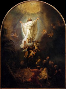 ascension by rembrandt